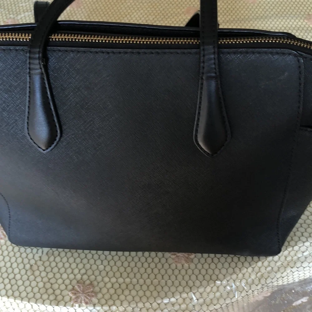 Michael Kors Black and Gold Tote